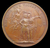 Italy 1739 Charles Emmanuel III 54mm Medal - By Dassier