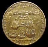 1741 Capture Of Cartagena Admiral Vernon Don Blass 37mm Medal