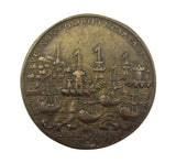 1741 Admiral Vernon Capture Of Cartagena 38mm Medal