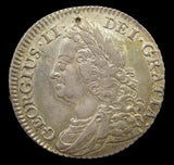 George II 1743 Shilling - VF