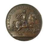 1744 Recapture Of Prague 43mm Medal - By Kirk