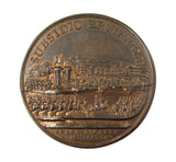 1744 Recapture Of Prague Prince Of Lorraine 44mm Medal - By Kirk