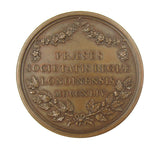 1744 Hans Sloane 55mm Bronze Medal - By Dassier