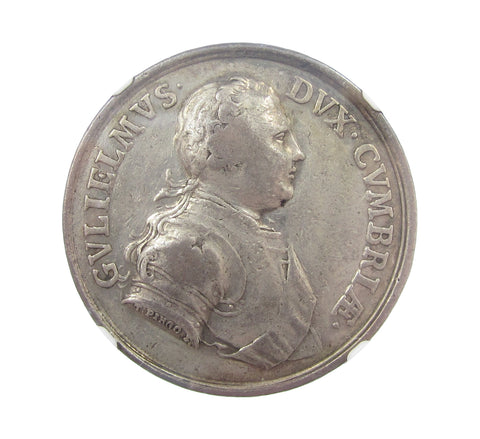 1745 Carlisle Recaptured Jacobite Rebels Retreat To Scotland 33mm Silver Medal