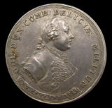 1745 Carlisle Recaptured Jacobite Rebels Repulsed 37mm Silver Medal