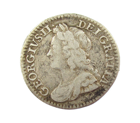 George II 1746 Maundy Fourpence - Fine