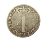 George II 1746 Maundy Fourpence - Fine