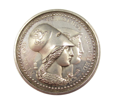 1753 Society of Arts Mercury & Minerva 43mm Silver Medal