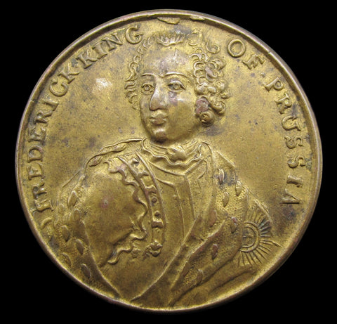 Prussia 1757 Frederick Defender Of The Protestants 38mm Medal