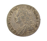 George II 1757 Sixpence - VF