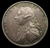 1761 Coronation Of George III 41mm Silver Medal - By Pingo