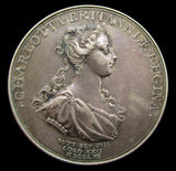 1761 Coronation Of George III 41mm Silver Medal - By Pingo
