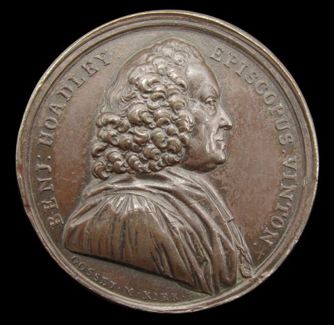 1761 Death Of Benjamin Hoadley 37mm Medal - By Kirk
