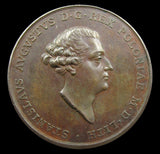 Poland 1764 Stanislaus II August Coronation 34mm Medal - By Pingo