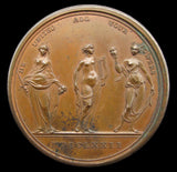 1772 David Garrick 40mm Bronze Medal - By Pingo