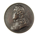 France 1774 Louis XV 53mm Medal - By Caque