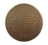 France 1785 Louis XVI Expedition of Frigates 60mm Medal - By Duvivier