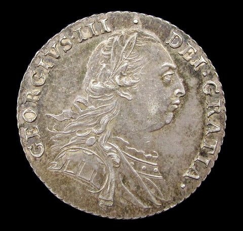 George III 1787 Shilling - EF