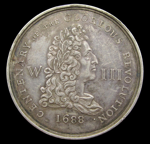1788 George III Centenary Middlesex Silver Penny - DH186