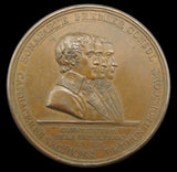 France 1789 Napoleon Bonaparte Premier Consul 60mm Medal - By Gatteaux