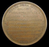 France 1789 Napoleon Bonaparte Premier Consul 60mm Medal - By Gatteaux