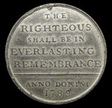 1789 Wesleyan Methodism 50th Anniversary 36mm Medal