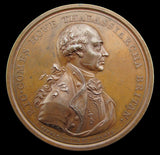1794 Admiral Earl Howe Naval Victory 48mm Medal - By Kuchler