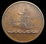 1794 Admiral Earl Howe Naval Victory 48mm Medal - By Kuchler