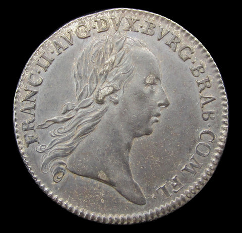 France 1794 Silver Jeton Inauguration Of Francois II - EF