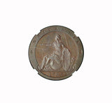 George III 1795 Pattern Halfpenny - NGC PF63