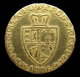 George III 1796 Half Guinea - Fine