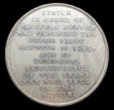 1797 Admiral Duncan Battle Of Camperdown 37mm Medal