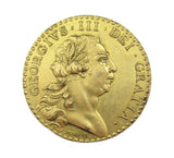 1797 George III Thanksgiving Gilt Copper Penny By Milton - DH192
