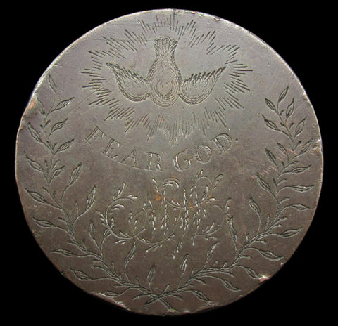 George III 1797 Cartwheel Twopence - Engraved Smugglers Box