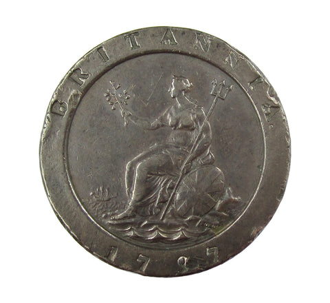 George III 1797 Cartwheel Twopence - NVF