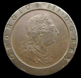 George III 1797 Cartwheel Twopence - GF+