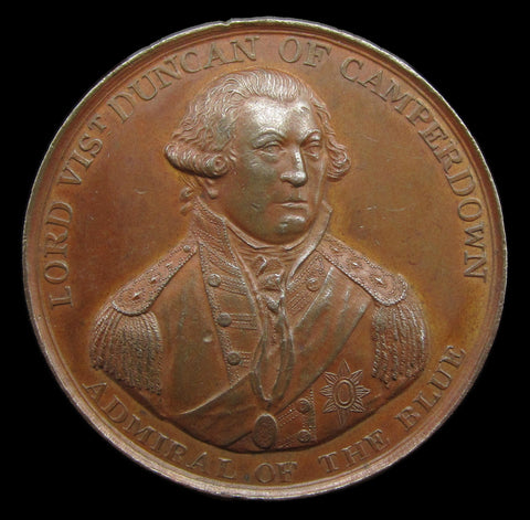 1797 Admiral Duncan Battle of Camperdown Medal - By Wyon