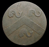 1798 Hampshire West Cowes Halfpenny Token - DH94