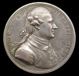1798 John Smart 37mm Uniface Silver Medal - By Kirk
