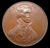 1798 Admiral Lord Nelson Battle Of The Nile 38mm Medal - By Wyon
