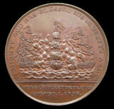 1798 Admiral Lord Nelson Battle Of The Nile 38mm Medal - By Wyon