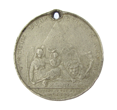 1798 Battle Of The Nile Entry Into Rome 38mm Medal - By Wyon