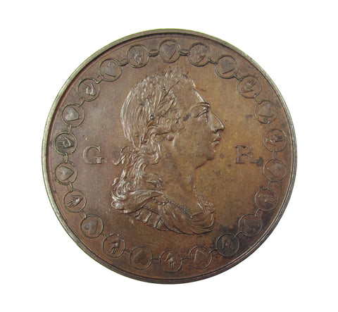 1802 Manchester & Salford Volunteers 36mm Medal