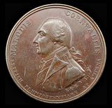 1802 Peace Of Amiens Marquis Cornwallis Medal - By Hancock