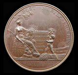 1802 Peace Of Amiens Marquis Cornwallis Medal - By Hancock