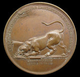 France 1803 Napoleon Breach Of Treaty Of Amiens 40mm Medal