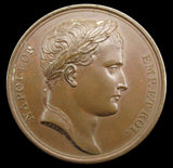 France 1805 Napoleon Battle Of Austerlitz 40mm Medal - By Andrieu