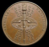 France 1805 Napoleon Battle Of Austerlitz 40mm Medal - By Andrieu