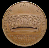 France 1805 Napoleon Italian Coronation In Milan 40mm Medal