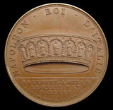 France 1805 Napoleon Italian Coronation In Milan 40mm Medal